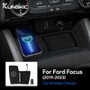Car Wireless Fast Charging Holder For Ford Focus      15W Mobile Phone Charger Board Trim Accessories