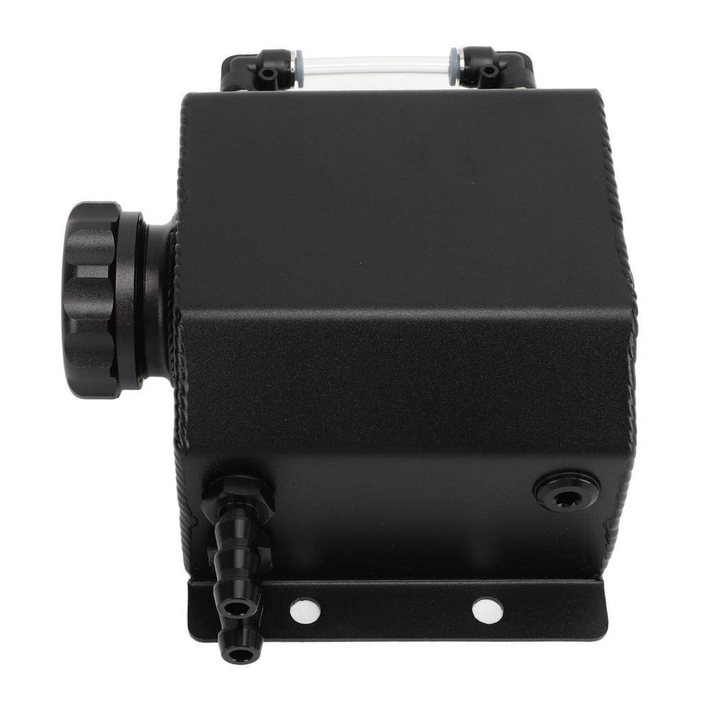 Universal Engine Coolant Expansion Tank 1L Aluminum Alloy Overflow Reservoir Bottle Tank