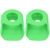 2pcs Silicone Mountain Bike Crank Cover Road Folding   Crankset Protective Case