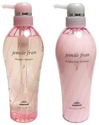 Milbon Jemile Fran Heat Gloss J Shampoo 500ml Treatment 500g Set [jemile Fran]