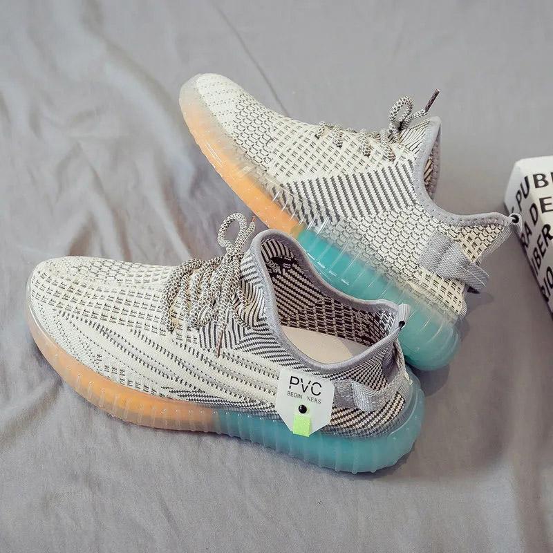 Men's Sneakers Spring and Summer Breathable Mesh Shoes All-match Casual Shoes Soft-soled Husband Shoes Teen Men's Shoes