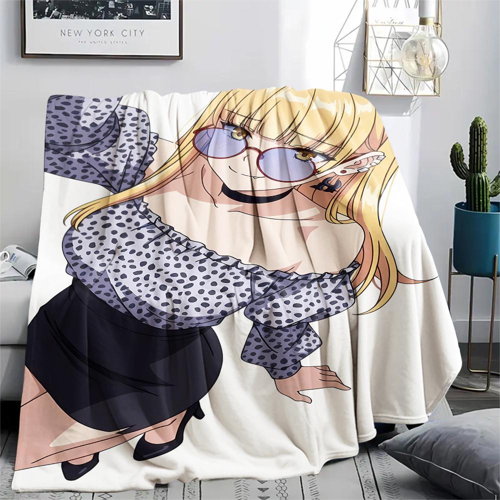 1PC Takopi's Original Sin Print Flannel Blanket, High quality All Seasons, Home Decor, Warmth and Comfort, Perfect for Christmas Gifts