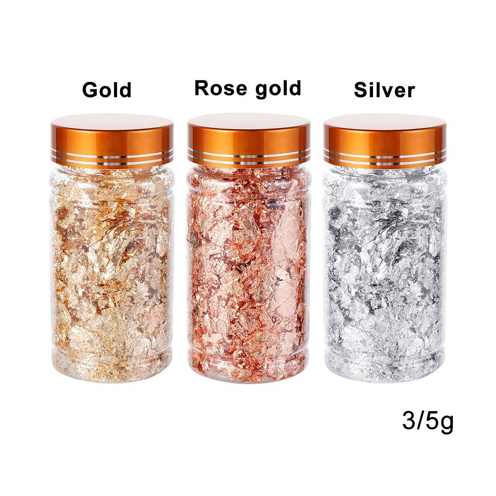Making Tool Gilding Decor Sequins Gold Foil Filling Materials Resin Mold Fillings Gold Leaf Flake