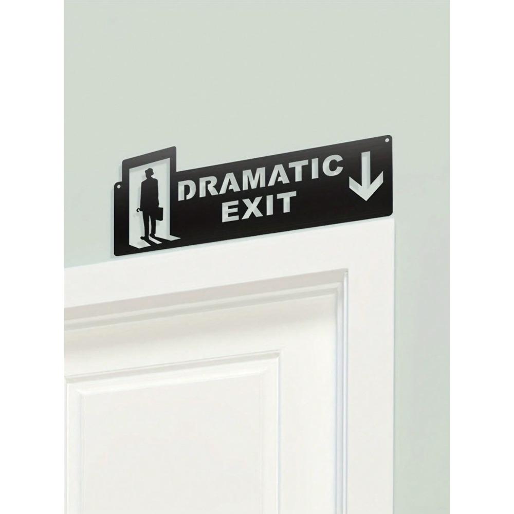 Metal Wall Art Decor Plaque Sign Home Office Kitchen