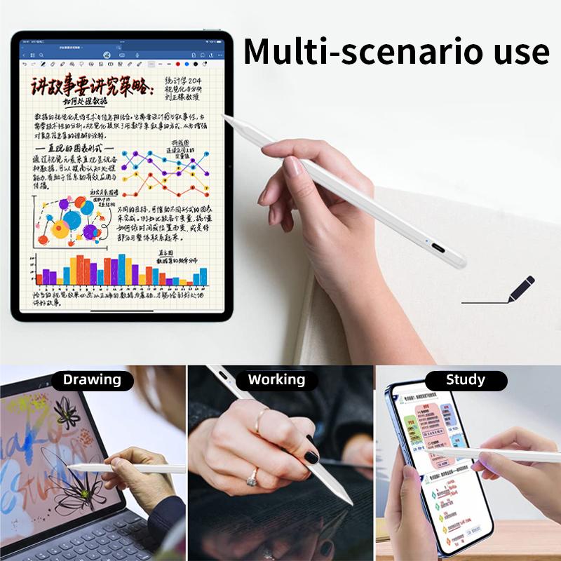 Active for Android Ipad Tablet Phone Fast Charge Universal Stylus Pencil Writing Rechargeable Touch Screen Pen