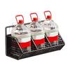 Storage Rack Wall Mounted Organizer with 360° Ventilation And Compartments Design Storage Basket for Kitchen