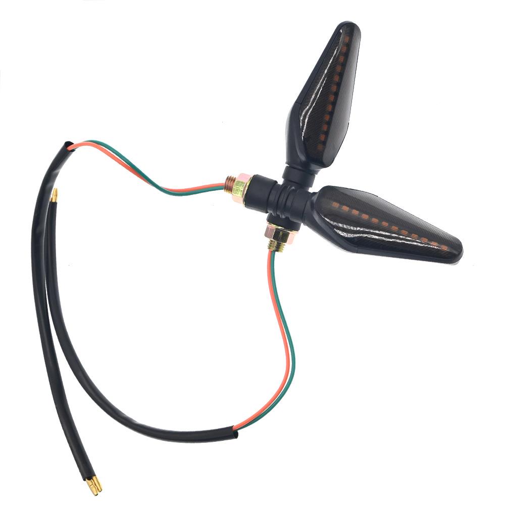 Universal 12V LED Waterproof Motorcycle Turn Signal Light S2025 - Super Bright