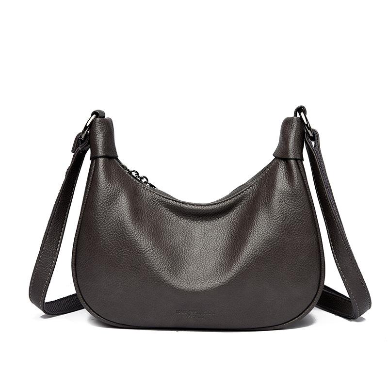 Sac bandoulière décontracté de grande capacité pour les déplacements quotidiens, sac à main à la mode pour femmes, sac dumpling souple