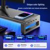 Luwei RGB Gaming Monitor Riser with Charging & Storage
