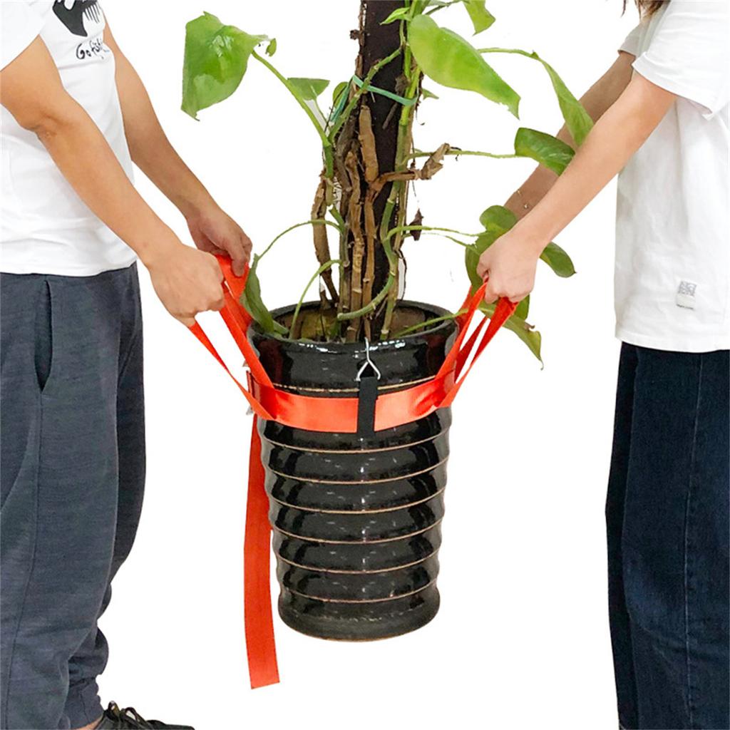 High Strength Potted Plant Mover Lifting Strap for Effortless Garden Object Relocation Easily and Safely