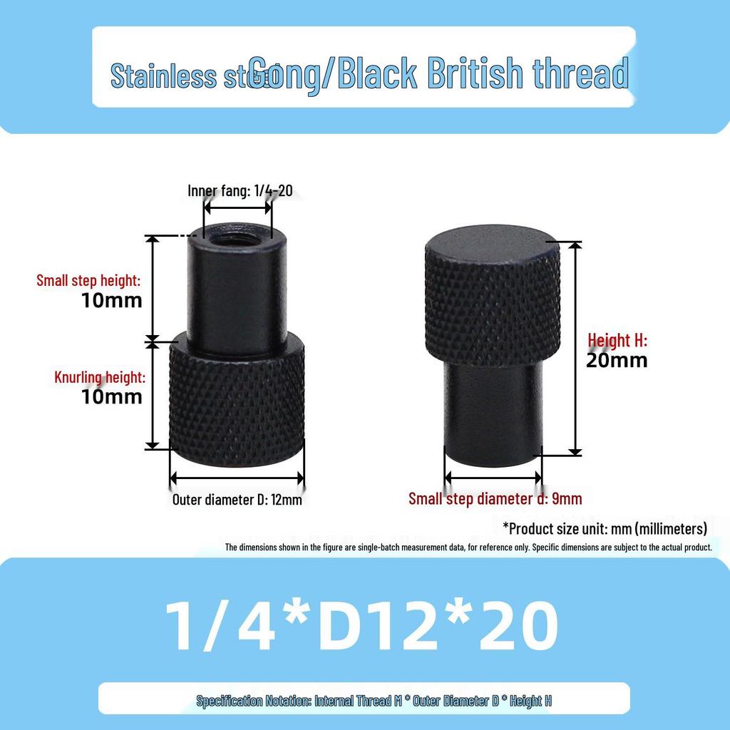 Hongkangming Stainless Steel Knurled Hand-Twist Nut for M3-M12.