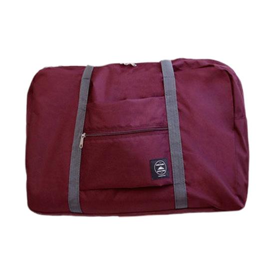 Foldable Travel Duffel Bag Tote Carry-on Luggage Bag Large Capacity Waterproof Portable Storage Bag with Zipper