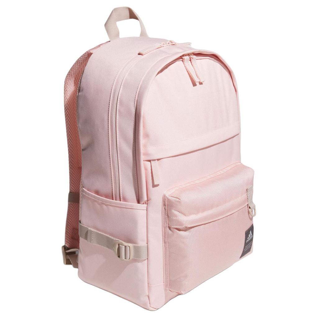 Adidas Fashion Casual Versatile Recycled Polyester Backpack Unisex Backpack Sand Pink JF1197