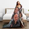 Coperta in pile Tony Soprano Invernale Portatile Ultra Morbida Coperte da letto Copriletto per auto