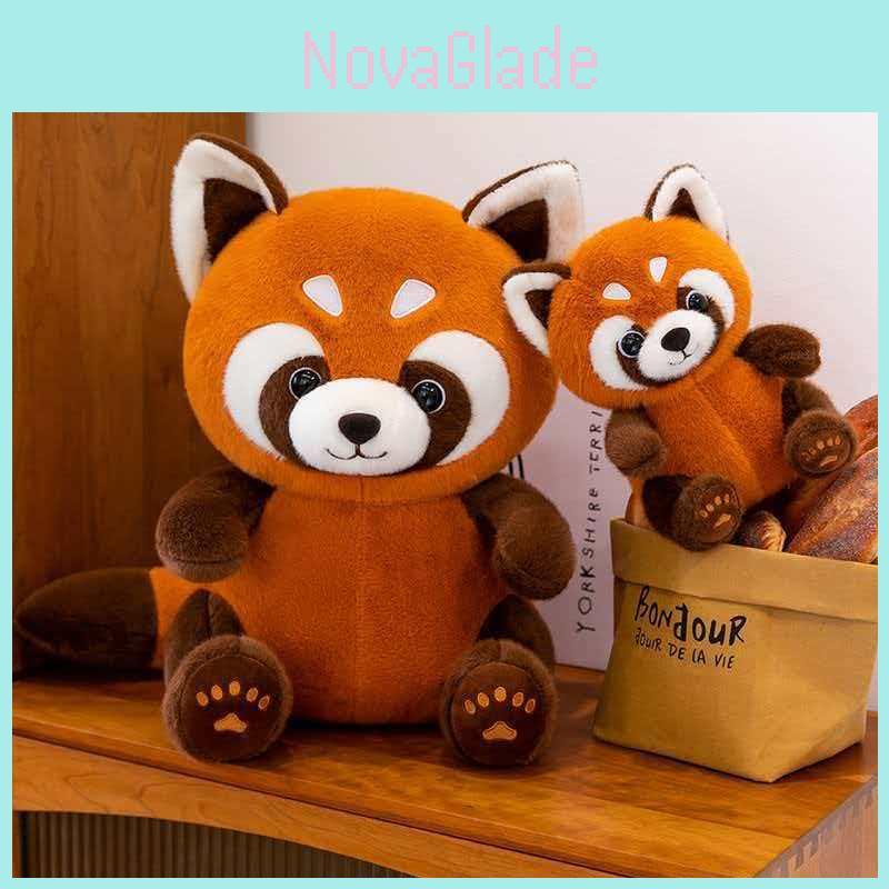 Plush Raccoon Stuffed Animal Toy With Pp Cotton Filling For Kids And Collectors