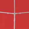 Party Tent 900 X 300 X 255 Cm Red PE and Steel