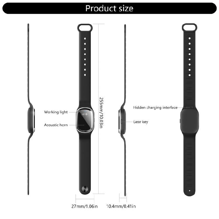 Repellents Bracelets Anti Flying Insect Wristband Durable Silicone Bracelets for Kids and Adults