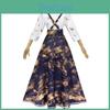 Costume Cosplay Clair Obscur Expedition 33 in Tessuto di Poliestere per Halloween e Spettacoli Teatrali