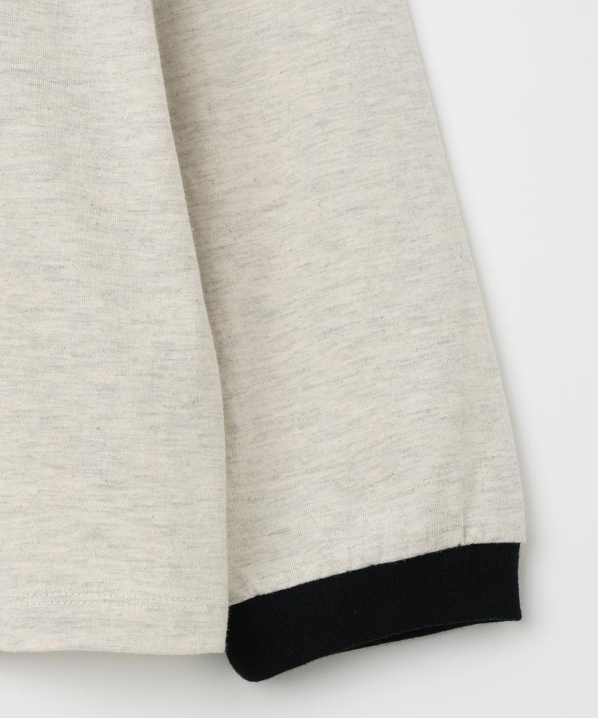 MILLO ARCHIVE S.I.D Ringer Long Sleeve T-Shirt [Oatmeal]
