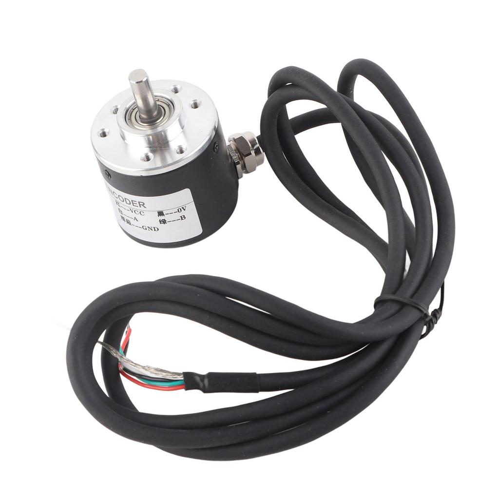 600PR Magnetoelektrischer Inkremental-Drehgeber 5V?24V AB 2?Phasenwelle 6mm