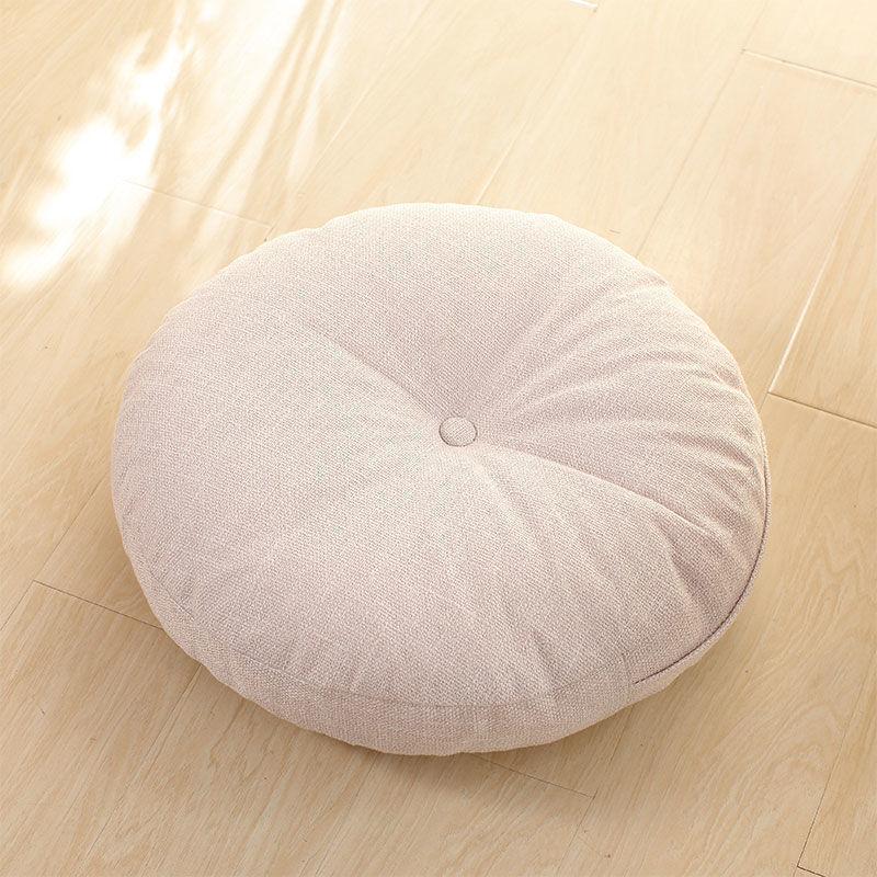 Round Floor Pillow for Adults, Meditation Floor Cushions Chenille Fabric Seat Pads Pillows Cushion for Living Room Balcony