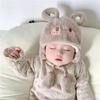 Baby hat hat infant winter baby winter cute cute pullover plush hat ear hat children