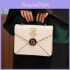 Stylish Hogwarts Inspired Harry Potter Themed White Pu Envelope Shoulder Bag For Trendy Everyday Use