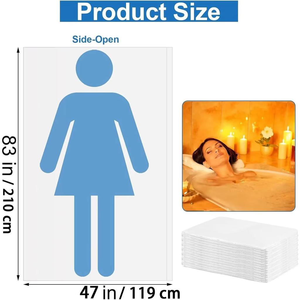 Sauna Steaming Wrap Sauna Bag for Beauty Salon Spa Disposable Body Sculpting Film Moisturizing Skin Care Suit Sauna Blanket