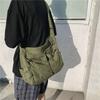 Women Vintage Handbag Canvas Teenager Shoulder Tote Bags Messenger Bags Ladies Casual Handbag Crossbody Purse