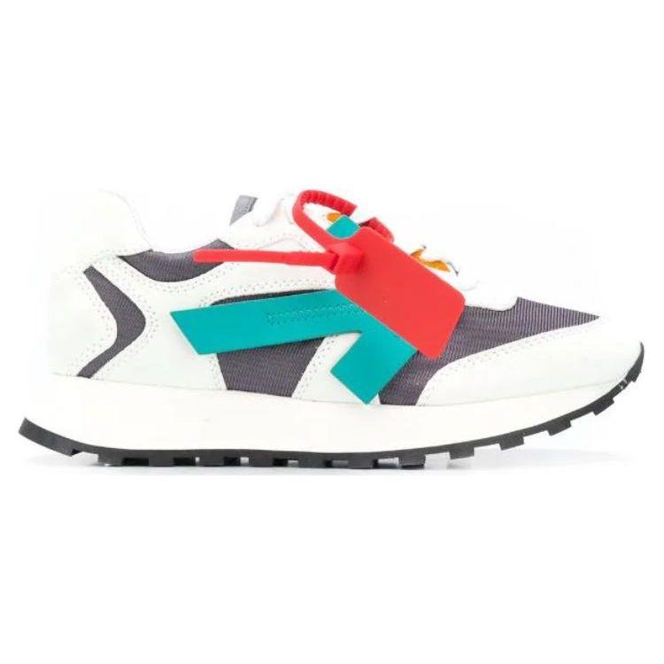 Off-White HG Runner Optical White Light Blue Women Sneakers OWIA163E20LEA0010240