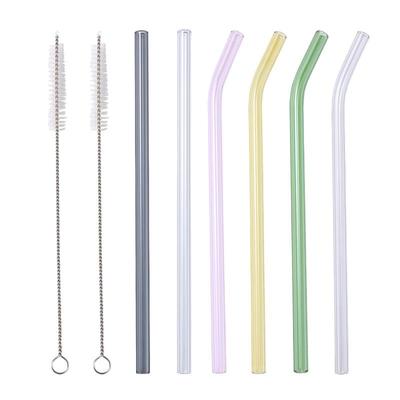 Baijie Reusable Glass Straw Set