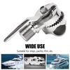 VHF Antenna Mount for Marine, 316 Stainless Steel Adjustable Rail