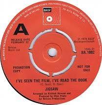 

7inch Record JIGSAW - I ve Seen The Film, I ve Read The B BA1002 BASF 1974 UK Pop Used