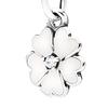 Pandora 925 Sterling Silver Charms & Pendants Women's White 390365EN12