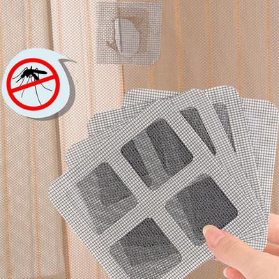 1/3sheet 10cm*10cm Door Curtain Window Screen Repair Patch Baby Safety Screen Patch Stickers Anti Mosquito Net Door Repair