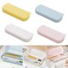 Multifunction Pencil Case Container Simple Rectangle Practical Large Capacity Storage Compact