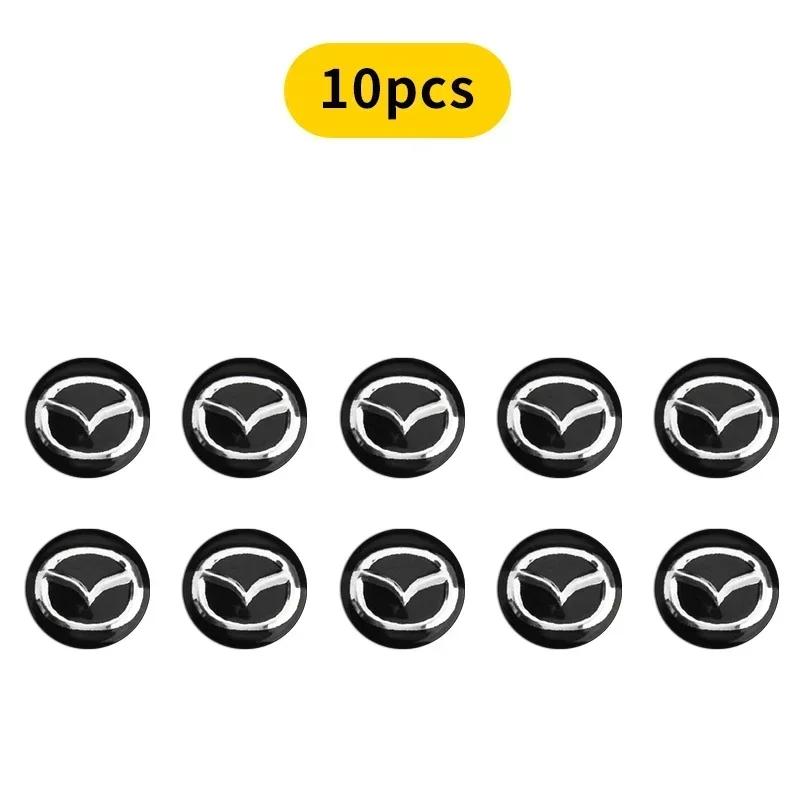 

Наклейка с логотипом ключа автомобиля Эмблема Значок Алюминий DIY Для Mazda 3 Alexa CX30 CX-4 CX5 CX-5 CX8 CX-8 CX-30 CX9 CX-9 Автоаксессуары
