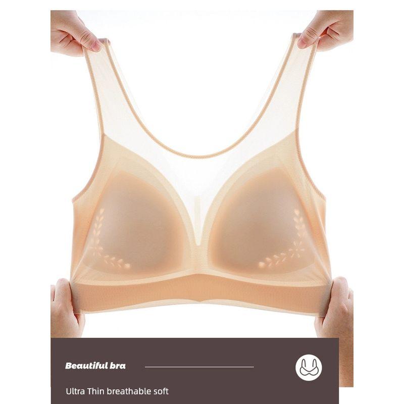 

Amazon Бюстгальтеры пуш-ап без косточек Большие размеры Женская одежда Silver Gray XL([Recommended 50.00 kg-60.00 kg]])