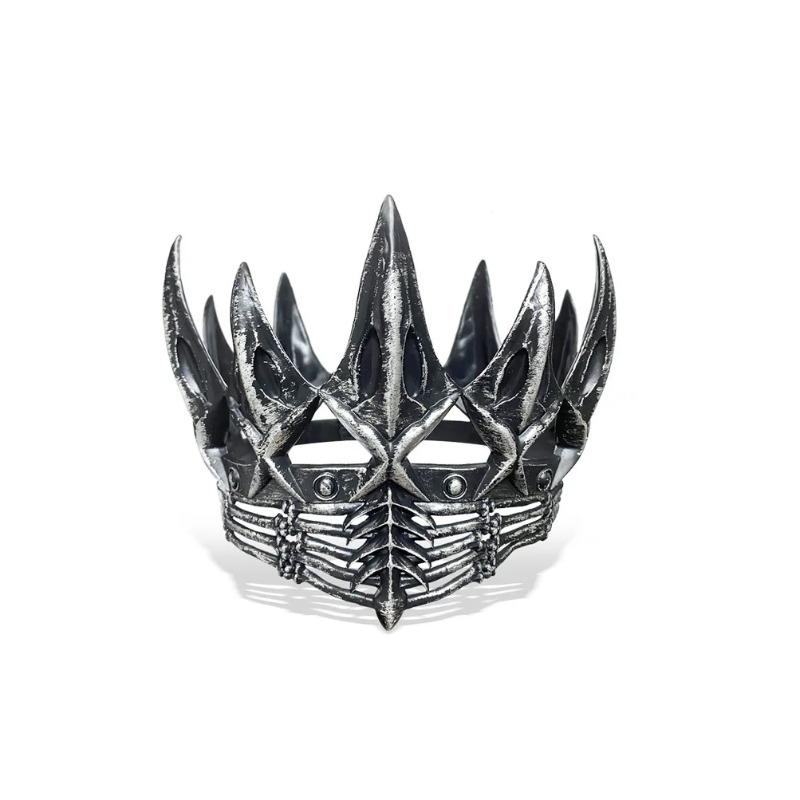 Gothic Dark Vintage Crow Crown for Women Men Cosplay Party Ball Unique Gothic Raven Headpiece Accessories Perfect for Halloween