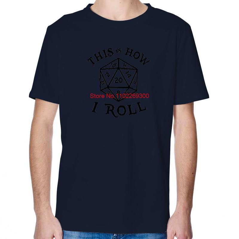 20 Sided Dice Cool Fashion Graphic T Shirts Tees Tops Summer ONeck New Shirts And TShirts Cotton Casual Unisex Print T Shirt