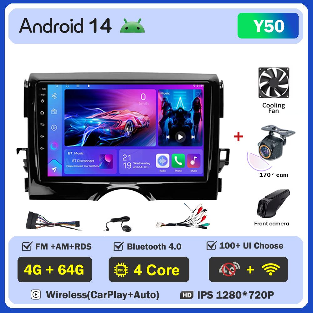 For Toyota Mark X X130 2 II 2009 2010 2011 - 2019 Car Radio Player Car Carplay Screen Autoradio Mirror Link Car Intelligent Syst