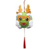 New Year DIY Kindergarten Lantern Kit: Snake & Cartoon Lion Designs