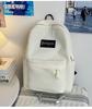 School bag new school bag female ins campus simple and lightweight backpack Korean version versatile Mori high school student backpack