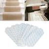 16 Pcs Adhesive Carpet Tape Pad PU Rug Pad   Anti Slip Sticker Rug Corner Tape Pad Grips