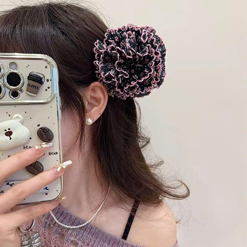 Luxury Starry Sky Rhinestone Bow Hair Clip - Volumizing Shark Clip Accessory