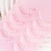 10Clusters Dense White Whole Cluster Eyelashes Makeup Curled Fake Eyelashes  Cosplay