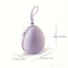 1 pièce Housse de coussin de nuque Sac de rangement Boîte pour coussin en mousse à mémoire de forme Housse de coussin pour vertèbres cervicales Voyage Portable Camping Pochette de transport en EVA