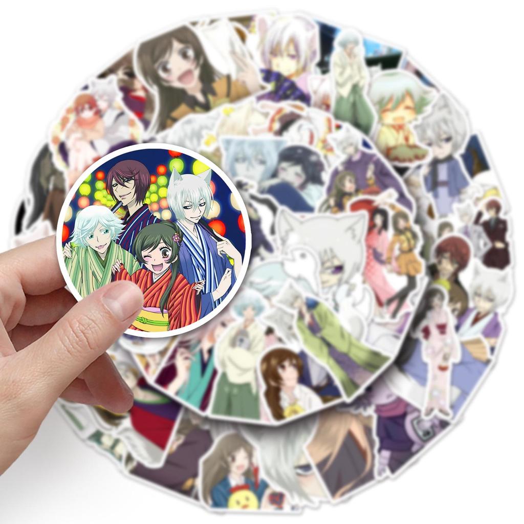 50 Kamigami no Hajimemashita Graffiti Stickers - Japanese Anime Decor for Phone and Tablet Cases