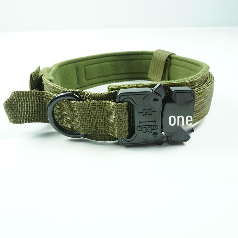 Elizabethan Tactical Dog Collar and Leash Set: Outdoor, Military-Grade Pet Training Gear