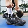 Guochao Youth Shock-absorbing Rebound Actual Combat Basketball Shoes Men and Women Wear-resistant and Non-slip Student Contrasting Color Trendy Sport